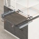 MOVENTO BLUMOTION комплект для висувної полиці, NL&nbsp;550&nbsp;мм, 40&nbsp;кг, повного висування