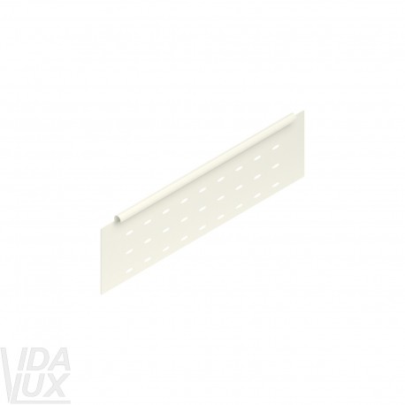Бічна стінка перфорована BOXSIDE NL 450 мм, висота D, одностінні, білий “Крем”, симетричні
