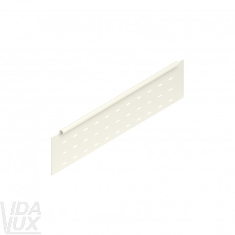 Бічна стінка перфорована BOXSIDE NL 500 мм, висота D, одностінні, білий “Крем”, симетричні