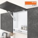 AVENTOS HK-XS підіймальна система, механізм 1xK13T, дерев`яний фасад, 2х завіси CLIP top, TIP-ON