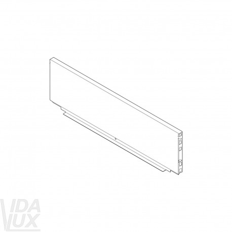 LEGRABOX задня стінка із сталі, висота C, ВШК 162.5–163.4 мм