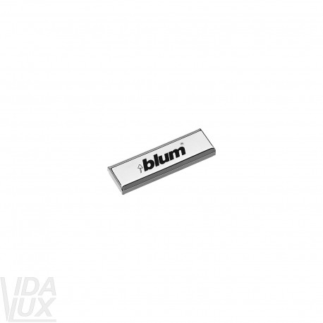 Заглушка на плече завіси CLIP, друковане лого Blum, ліва