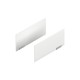 AVENTOS HKi mechanizmų dangteliai , baltos „Silk“ spalvos, pora