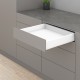 MERIVOBOX M комплект шухляди, НД 270 мм, 40 кг, BLUMOTION, білий "Шовк", EXPANDO T