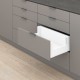 MERIVOBOX E комплект шухляди з BOXCOVER, НД 270 мм, 40 кг, BLUMOTION, білий "Шовк", EXPANDO T