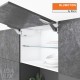 AVENTOS HK top підіймальна система, механізми 2x23, дерев`яний фасад, білі заглушки