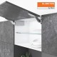 AVENTOS HK top підіймальна система, механізми 2x23, дерев`яний фасад, сірі заглушки
