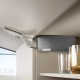AVENTOS HK top підіймальна система, механізми 2x23, дерев`яний фасад, темно-сірі заглушки, з SERVO-DRIVE