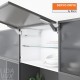 AVENTOS HK top підіймальна система, механізми 2x23, фасад вуз.алюм. профіль, білі заглушки, з SERVO-DRIVE