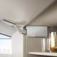 AVENTOS HK top підіймальна система, механізми 2x23, тонкий фасад, сірі заглушки, з TIP-ON
