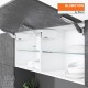 AVENTOS HK top підіймальна система, механізми 3x23, дерев`яний фасад, білі заглушки