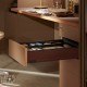 myLEGRABOX комплект шухляди M, NL 350 мм, 40 кг, BLUMOTION, чорний "Карбон"/шляхетна іржа, EXPANDO T