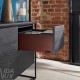 myLEGRABOX комплект шухляди С, NL 600 мм, 40 кг, BLUMOTION, чорний "Карбон"/шляхетна іржа