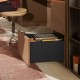 myLEGRABOX комплект шухляди F, NL 650 мм, 70 кг, BLUMOTION, чорний "Карбон"/чорний "Карбон" текстура