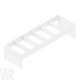 AMBIA-LINE Набір розділювачів для пляшок з рамою, NL 650&nbsp;мм, ширина 200&nbsp;мм, білий