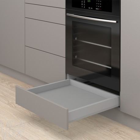 MERIVOBOX N комплект шухляди, НД 450 мм, 40 кг, BLUMOTION, сірий "Індіум", EXPANDO T