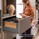 MERIVOBOX E комплект шухляди з BOXCOVER, НД 300 мм, 40 кг, BLUMOTION, сірий "Оріон"