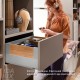 MERIVOBOX E комплект шухляди з BOXCOVER, НД 300 мм, 40 кг, TIP-ON BLUMOTION, сірий "Індіум", EXPANDO T