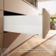 MERIVOBOX E комплект шухляди з BOXCAP, НД 270 мм, 40 кг, TIP-ON BLUMOTION, білий "Шовк", EXPANDO T