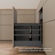 MERIVOBOX M+3xZRR комплект шухляди з потрійним релінгом, НД 550 мм, 40 кг, TIP-ON BLUMOTION, сірий "Оріон", EXPANDO T