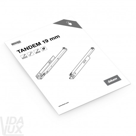 Інструкція – TANDEM 19 mm