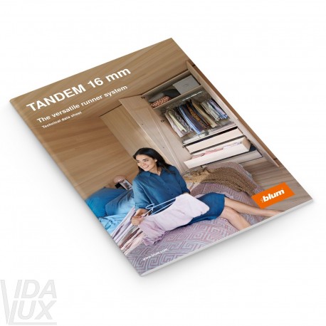 Листівка – TANDEM 16 mm – The versatile runner system, EN