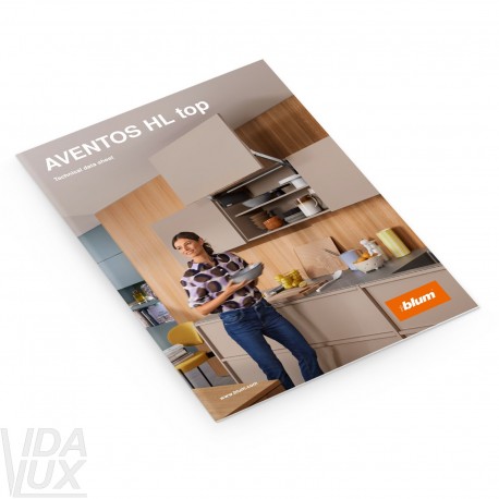 Листівка – AVENTOS HL top – Technical data sheet, EN