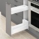 MERIVOBOX SPACE TWIN комплект з BOXCOVER, НД 600 мм, 40 кг, BLUMOTION, білий "Шовк", EXPANDO T