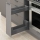 MERIVOBOX SPACE TWIN комплект з BOXCOVER, НД 300 мм, 40 кг, BLUMOTION, сірий "Оріон", EXPANDO T