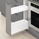 MERIVOBOX SPACE TWIN комплект з BOXCAP, НД 550 мм, 40 кг, BLUMOTION, білий "Шовк", EXPANDO T