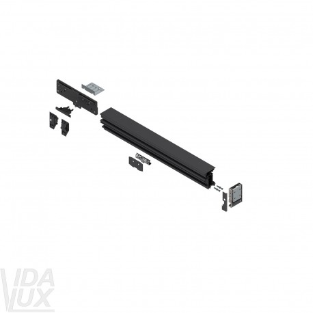 REVEGO duo+uno комплект напрямного профіля зі з`єднювачем для монтажу, LWA¹ 800 мм, лівий