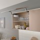 AVENTOS HS top підіймальна система, механізм S28, дерев`яний фасад, білі заглушки.