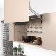 AVENTOS HL top підіймальна система, механізм L25, важіль L39, дерев`яний фасад, темно-сірі заглушки, ШК 1228-1800 мм