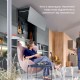AVENTOS HF top підіймальна система, механізм F25, важіль F39, дерев`яний фасад, сірі заглушки, SERVO-DRIVE
