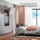 AVENTOS HF top підіймальна система, механізм F25, важіль F32, дерев`яний фасад, темно-сірі заглушки