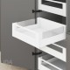 MERIVOBOX E комплект внутрішньої шухляди з BOXCOVER і скло, NL&nbsp;500&nbsp;мм, 40&nbsp;кг, TIP-ON BLUMOTION, білий "Шовк", фасад з релінгом