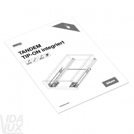 Інструкція – TANDEM з інтегрованим TIP-ON