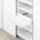 TANDEMBOX antaro SPACE TOWER комплект шухляди C з релінгом, NL&nbsp;600&nbsp;мм, 65&nbsp;кг, BLUMOTION, білий "Шовк"