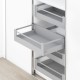 TANDEMBOX antaro SPACE TOWER комплект шухляди D з релінгом, NL&nbsp;500&nbsp;мм, 30&nbsp;кг, BLUMOTION, світло-сірий