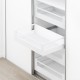 TANDEMBOX antaro SPACE TOWER комплект шухляди D з релінгом, NL&nbsp;550&nbsp;мм, 65&nbsp;кг, BLUMOTION, білий "Шовк"