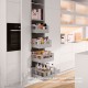 TANDEMBOX antaro SPACE TOWER комплект шухляди D з релінгом, NL&nbsp;500&nbsp;мм, 30&nbsp;кг, BLUMOTION, світло-сірий