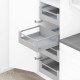 TANDEMBOX antaro SPACE TOWER комплект шухляди D з релінгом, NL&nbsp;500&nbsp;мм, 65&nbsp;кг, BLUMOTION, світло-сірий