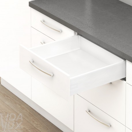 TANDEMBOX antaro K комплект шухляди, НД 350 мм, 30 кг, BLUMOTION, білий "Шовк"