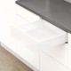 TANDEMBOX antaro K комплект шухляди, НД 350 мм, 30 кг, TIP-ON BLUMOTION, білий "Шовк"