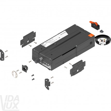 SERVO-DRIVE flex електропривід для холодильників, морозильних камер і посудомийних машин, темно-сірий