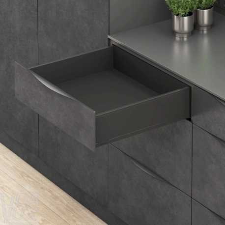 LEGRABOX K комплект шухляди, НД 300 мм, 40 кг, BLUMOTION, чорний "Карбон", EXPANDO T