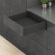 LEGRABOX K комплект шухляди, НД 600 мм, 70 кг, TIP-ON BLUMOTION, чорний "Карбон", EXPANDO T