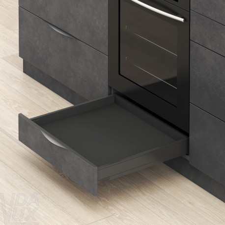 LEGRABOX N комплект шухляди, НД 450 мм, 40 кг, BLUMOTION, чорний "Карбон"