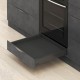 LEGRABOX N комплект шухляди, НД 500 мм, 40 кг, BLUMOTION, чорний "Карбон", EXPANDO T