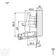 CLIP top lanksto komplektas N17, juoda ONYX